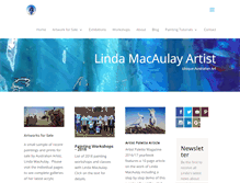 Tablet Screenshot of lindamacaulay.com.au